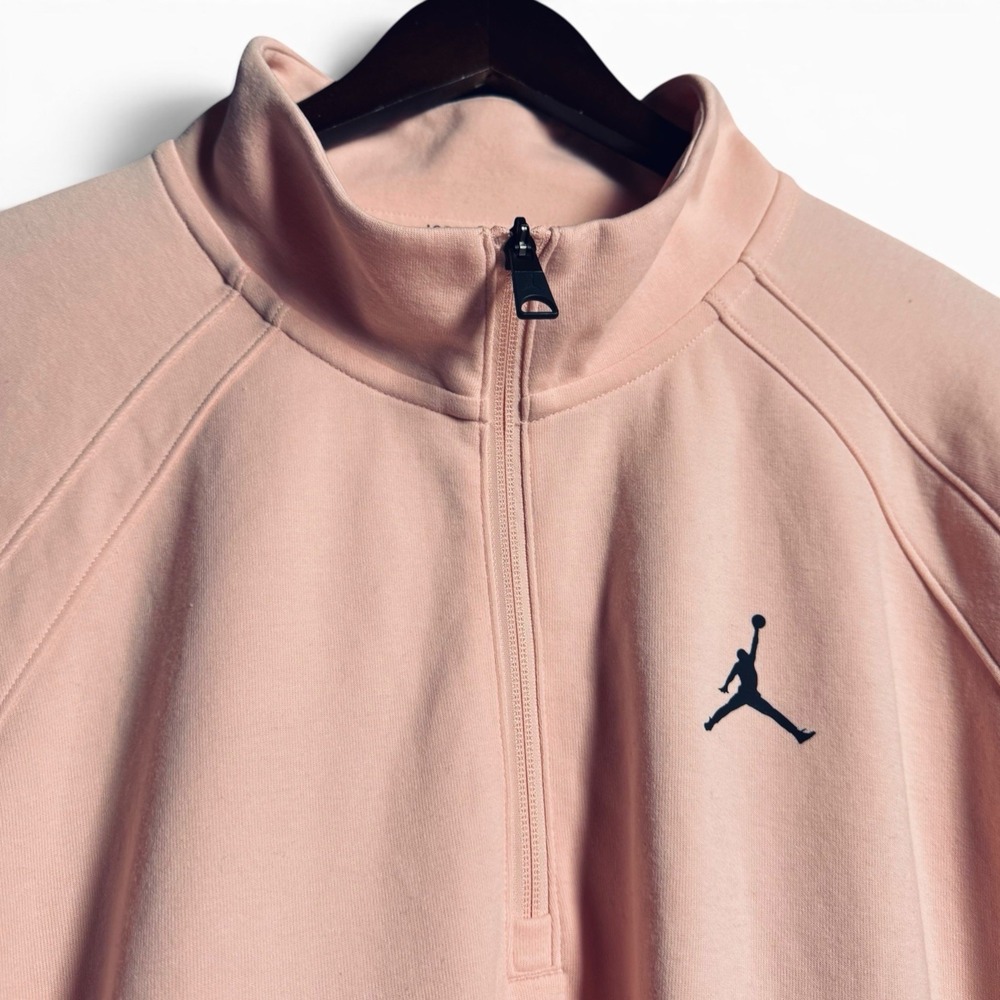 Nike Jordan Golf Dri-FIT Half Zip Pullover 2XL Pink FB7562-622 Jumpman Golfcore - Picture 11 of 14